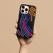 Coque ARTLINE 3D iPhone – Protection silicone design relief coloré