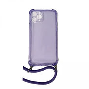 Coque CORDON transparente – Coque avec lanière pratique & protection renforcée
