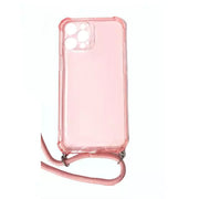 Coque CORDON transparente – Coque avec lanière pratique & protection renforcée