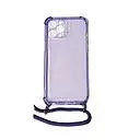 Coque CORDON transparente – Coque avec lanière pratique & protection renforcée