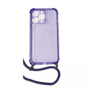 Coque CORDON transparente – Coque avec lanière pratique & protection renforcée