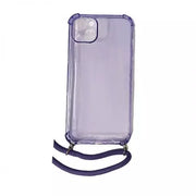 Coque CORDON transparente – Coque avec lanière pratique & protection renforcée