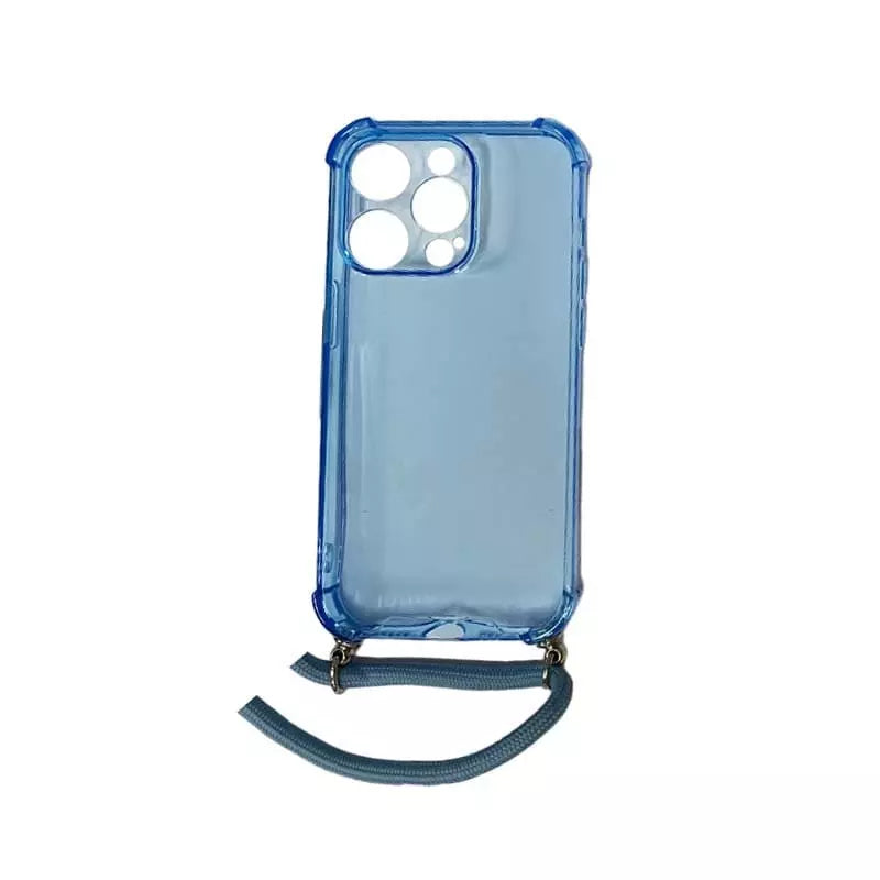 Coque CORDON transparente – Coque avec lanière pratique & protection renforcée