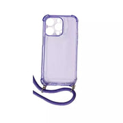 Coque CORDON transparente – Coque avec lanière pratique & protection renforcée